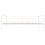 Bettgestell aus weißem Metall, 90 x 200 cm von vidaXL, Betten und Lattenroste - Ref: Foro24-284672, Preis: 106,44 €, Rabatt: %