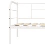 Bettgestell aus weißem Metall, 90 x 200 cm von vidaXL, Betten und Lattenroste - Ref: Foro24-284672, Preis: 106,44 €, Rabatt: %