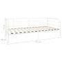 White metal bed frame 90x200 cm by vidaXL, Beds and slatted bases - Ref: Foro24-284672, Price: 106,44 €, Discount: %