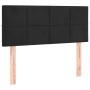 Cama box spring colchón y LED terciopelo negro 80x200 cm de vidaXL, Camas y somieres - Ref: Foro24-3134371, Precio: 280,99 €,...