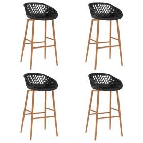 Küchenhocker 4 Einheiten schwarz von vidaXL, Küchenhocker - Ref: Foro24-248164, Preis: 255,89 €, Rabatt: %