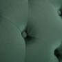 Diván de terciopelo verde