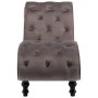 Gray velvet daybed by vidaXL, Daybeds - Ref: Foro24-248609, Price: 293,32 €, Discount: %