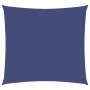 Toldo de vela cuadrado tela Oxford azul 5x5 m