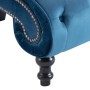 Diván de terciopelo azul by vidaXL, Daybeds - Ref: Foro24-248608, Price: 280,80 €, Discount: %