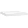 Box spring bed with mattress and LED white synthetic leather 180x200 cm by vidaXL, Beds and slatted bases - Ref: Foro24-31341...