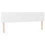 Box spring bed with mattress and LED white synthetic leather 180x200 cm by vidaXL, Beds and slatted bases - Ref: Foro24-31341...