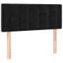 Box spring bed with mattress and LED black velvet 120x200 cm by vidaXL, Beds and slatted bases - Ref: Foro24-3134635, Price: ...