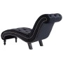 Chaiselongue aus schwarzem Samt von vidaXL, Tagesbetten - Ref: Foro24-248611, Preis: 254,69 €, Rabatt: %