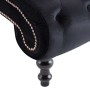 Chaiselongue aus schwarzem Samt von vidaXL, Tagesbetten - Ref: Foro24-248611, Preis: 254,69 €, Rabatt: %