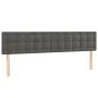 Boxspringbett mit Matratze und dunkelgrauem LED-Samt 180x200 cm von vidaXL, Betten und Lattenroste - Ref: Foro24-3134658, Pre...