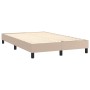 Boxspringbett LED Matratze Cappuccino Kunstleder 120x200cm von vidaXL, Betten und Lattenroste - Ref: Foro24-3134218, Preis: 3...