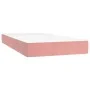 Boxspringbett mit Matratze und LED-Rosa-Samt 200x200 cm von vidaXL, Betten und Lattenroste - Ref: Foro24-3134668, Preis: 530,...