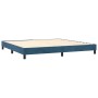 Boxspringbett mit Matratze und LED dunkelblauem Samt 200x200 cm von vidaXL, Betten und Lattenroste - Ref: Foro24-3134427, Pre...