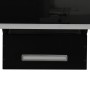 Wand-Dunstabzugshaube aus Stahl und schwarzem Hartglas, 90 cm von vidaXL, Extraktoren - Ref: Foro24-51669, Preis: 188,34 €, R...