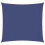 Toldo de vela cuadrado tela Oxford azul 6x6 m