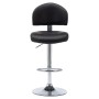 Schwarzer Küchenhocker aus Kunstleder von vidaXL, Küchenhocker - Ref: Foro24-249646, Preis: 101,37 €, Rabatt: %