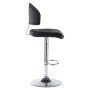 Schwarzer Küchenhocker aus Kunstleder von vidaXL, Küchenhocker - Ref: Foro24-249646, Preis: 101,37 €, Rabatt: %