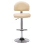 Taburete de cocina cuero sintético color crema de vidaXL, Taburetes de cocina - Ref: Foro24-249648, Precio: 108,68 €, Descuen...