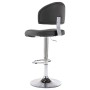 Küchenhocker aus grauem Kunstleder von vidaXL, Küchenhocker - Ref: Foro24-249649, Preis: 108,79 €, Rabatt: %