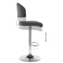 Küchenhocker aus grauem Kunstleder von vidaXL, Küchenhocker - Ref: Foro24-249649, Preis: 108,79 €, Rabatt: %