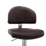 Küchenhocker 2 Einheiten braunes Kunstleder von vidaXL, Küchenhocker - Ref: Foro24-249662, Preis: 162,96 €, Rabatt: %
