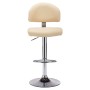 Küchenhocker 2 Einheiten cremefarbenes Kunstleder von vidaXL, Küchenhocker - Ref: Foro24-249658, Preis: 162,45 €, Rabatt: %