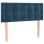 Cama box spring colchón y LED terciopelo azul oscuro 120x200 cm de vidaXL, Camas y somieres - Ref: Foro24-3134637, Precio: 39...