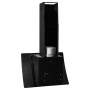 Black tempered glass steel wall extractor hood 60 cm by vidaXL, Extractors - Ref: Foro24-51675, Price: 175,46 €, Discount: %