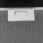 Black tempered glass steel wall extractor hood 60 cm by vidaXL, Extractors - Ref: Foro24-51675, Price: 175,46 €, Discount: %