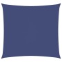 Toldo de vela cuadrado tela Oxford azul 7x7 m
