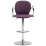 Küchenhocker mit Armlehnen 2 Stück lila Kunstleder von vidaXL, Küchenhocker - Ref: Foro24-249708, Preis: 110,81 €, Rabatt: %