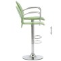 Küchenhocker mit Armlehnen 2 Stück grünes Kunstleder von vidaXL, Küchenhocker - Ref: Foro24-249709, Preis: 167,00 €, Rabatt: %
