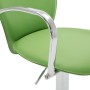 Küchenhocker mit Armlehnen 2 Stück grünes Kunstleder von vidaXL, Küchenhocker - Ref: Foro24-249709, Preis: 167,00 €, Rabatt: %