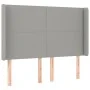 Cama box spring colchón y luces LED tela gris claro 140x190 cm de vidaXL, Camas y somieres - Ref: Foro24-3138149, Precio: 527...