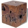 Hocker/Couchtisch aus massivem Teakholz von vidaXL, Klapphocker und Stühle - Ref: Foro24-274356, Preis: 451,96 €, Rabatt: %
