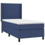 Cama box spring colchón y luces LED tela azul 90x200 cm de vidaXL, Camas y somieres - Ref: Foro24-3138451, Precio: 353,93 €, ...