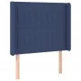 Cama box spring colchón y luces LED tela azul 90x200 cm de vidaXL, Camas y somieres - Ref: Foro24-3138451, Precio: 353,93 €, ...