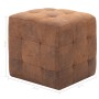 Pouf 2 Einheiten braunes Kunstleder 30x30x30 cm von vidaXL, Osmanen - Ref: Foro24-278382, Preis: 92,75 €, Rabatt: %