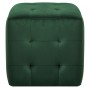 Pouf 2 Einheiten grüner Samt 30x30x30 cm von vidaXL, Osmanen - Ref: Foro24-278387, Preis: 88,11 €, Rabatt: %