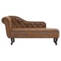 Diván de piel de ante artificial marrón by vidaXL, Daybeds - Ref: Foro24-281278, Price: 492,42 €, Discount: %
