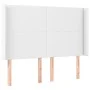 Boxspringbett mit Matratze und LED-weißem Kunstleder 140x190 cm von vidaXL, Betten und Lattenroste - Ref: Foro24-3139260, Pre...
