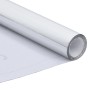 Láminas autoadhesivas muebles PVC plateado brillante 500x90 cm