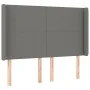 Cama box spring colchón y luces LED tela gris oscuro 140x190 cm de vidaXL, Camas y somieres - Ref: Foro24-3138710, Precio: 53...