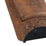 Massage couch with brown artificial suede leather pillow by vidaXL, Daybeds - Ref: Foro24-281349, Price: 317,59 €, Discount: %
