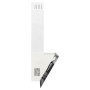 Campana extractora pared acero y vidrio templado blanco 60 cm de vidaXL, Extractores - Ref: Foro24-51672, Precio: 208,23 €