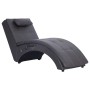 Massage couch with gray synthetic leather pillow by vidaXL, Daybeds - Ref: Foro24-281348, Price: 247,41 €, Discount: %