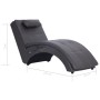 Massage couch with gray synthetic leather pillow by vidaXL, Daybeds - Ref: Foro24-281348, Price: 247,41 €, Discount: %
