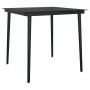 Conjunto de Comedor de Jardín 5 pcs Gris ratán sintético