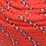 Cuerda de barco polipropileno rojo 16 mm 100 m